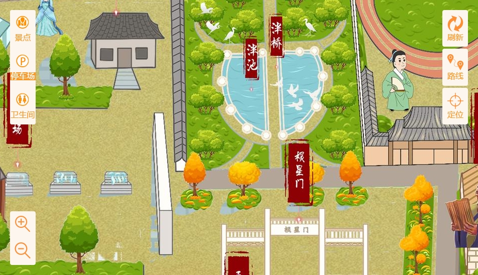 榕江手绘地图景区语音讲解导览系统：智慧景区建设的基石